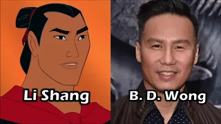 Mulan Characters and Voice Actors