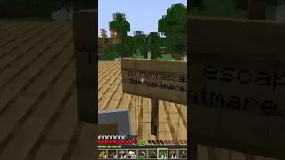 I can escape this nightmare! Minecraft From The Fog datapack