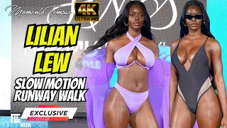 👀 Lilian Lew's SLOW MOTION Runway Walks / Hot Miami Styles /4K