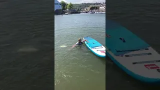 How to get back on your SUP