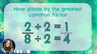 Writing Fractions in Simplest Form