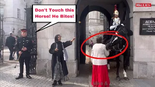 STUPID TOURIST Has Been Warned By The Corporal, But Still Doesn’t Listen! Watch What Happens!
