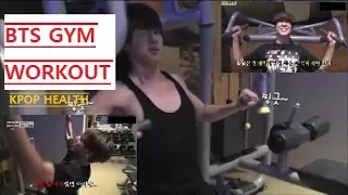 [ENG SUB] Kpop BTS gym workout !!