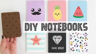 7 DIY NOTEBOOKS IDEAS - School Supplies You NEED To Try!