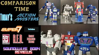 Comparison Time: Today's Action Masters| Super7 ReAction & Hasbro's R.E.D. Transformers