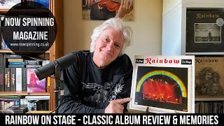 Rainbow On Stage - Classic Album Review : Ritchie Blackmore, Dio, Powell, Carey, Bain