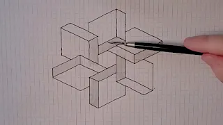 Tolle 3D Illusion zeichnen