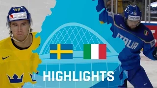 Sweden - Italy | Highlights | #IIHFWorlds 2017