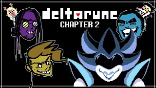 DELTARUNE CHAPTER 2 with SeigiVA, Gianni Matragrano and TaschDraws | PART 3 [Livestream Fan-Edit]