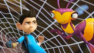 Insectibles | New | Stuck In Spider Web | Funny Cartoons For Kids