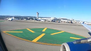 4K - Delta A319 Landing in San Francisco on Thanksgiving Day - w/ Air Traffic Control Audio