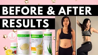 Herbalife Before and After | My Results Using Herbalife Products