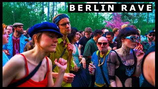 90s are Back! Berlin LIVE Street Psytrance Rave Set ༺☆༻  Goa Trance  ༺☆༻