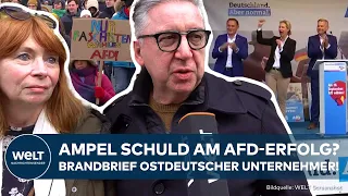 DEUTSCHLAND: Ampel im Visier! Schuld am AfD-Erfolg? Brandbrief ostdeutscher Unternehmer!