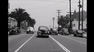 A drive through 1940s Los Angeles!
