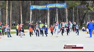 Эстафета Победы прошла в городском парке Искитима