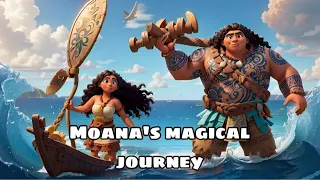 Moana’s Magical Journey | Animated Bedtime Story For Kids