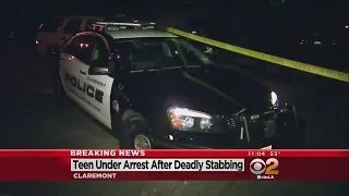 14-Year-Old Being Held In Fatal Stabbing Of His Sister In Claremont