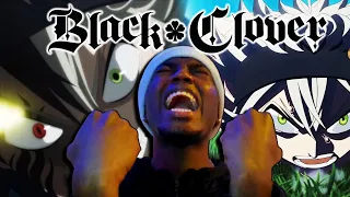 First time Reacting To All BLACK CLOVER OPENINGS 1-13