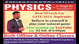 Best of Luck for GATE-2024 Aspirants