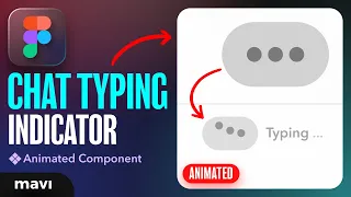 Create an ANIMATED TYPING INDICATOR in Figma (Tutorial)