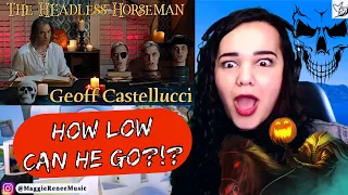 Geoff Castellucci - The Headless Horseman | Bass Singer Cover | Opera Singer Reacts LIVE