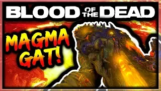 Blood of the Dead How To Get Magmagat Easter Egg Guide! (Black Ops 4 Zombies Blundergat Upgrade)