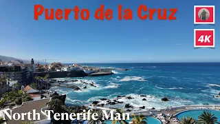 TENERIFE, Puerto de la Cruz, A trip to Lago Martianez