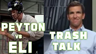 Best of Peyton vs. Eli Manning Trash Talk from Monday Night Football | Week 1