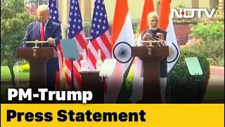 PM Modi, Donald Trump's Joint Press Statement