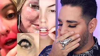 MAJOR MAKEUP FAILS! Pro MUA Reacts