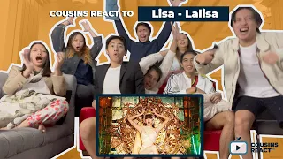 COUSINS REACT TO LISA - 'LALISA' M/V