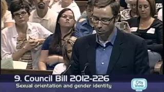 OFFICIAL Preacher Phil Snider gives interesting gay rights speech