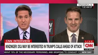 Rep. Kinzinger On CNN: RNC Censure, GOP’s Defining Moment, Jan. 6 Committee