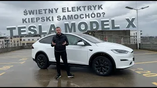 Tesla Model X TEST PL. Świetny elektryk, kiepski samochód?