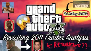 Revisiting The First "GTA V Trailer" Theories & Analysis....