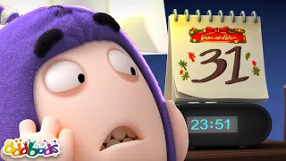 HAPPY NEW YEAR! 🎆🎉| Angry Neigbour! | 4 HOUR! | Oddbods Full Episodes! | Funny Cartoons for Kids