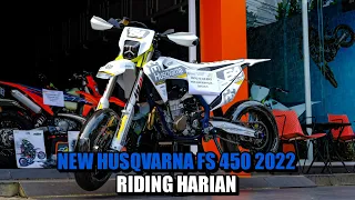 NEW HUSQVARNA FS 450 2022 RIDING HARIAN