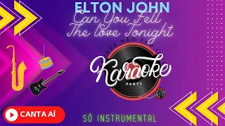 Elton John Can You Feel The Love Tonight instrumetal Karaoke Elton John