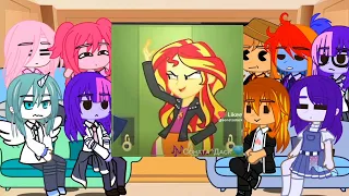 react Equestria girls mlp on tiktok (english, russia).