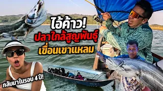 ล่องเรือล่า ‘ไอ้ค้าว’ หนึ่งในปลาหายากที่ใกล้สูญพันธุ์!!