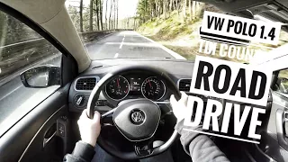 VW Polo V 1.4 TDI (2017) - POV Country Road Drive