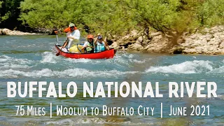 Buffalo National River | 75 Mile Canoe Trip | Woolum to Buffalo City