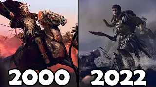 Evolution of Total War Games 2000-2022 ( rhesus and memnon,  imperium surrectum, gameplay)