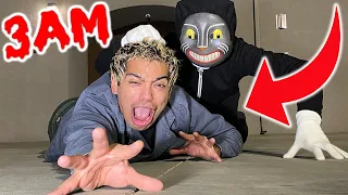 ATTACKED BY CARTOON CAT AT 3 AM!! (WE FOUND HIM!)