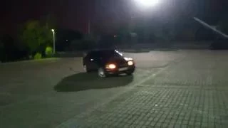 Mercedes-Benz CLK 500 Burn out