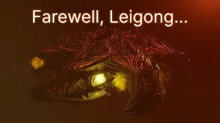 Titan Leigong's final moments / explosion / death [Elite Dangerous]