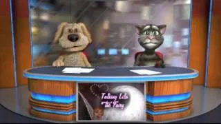 Прикольные говорящие кот Том и собака Бен рассказывают сешные новости   Мультфильм 6