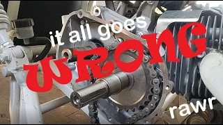 Troopy gets a 2:1 wet clutch for the GX390 clone...