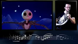 The Nightmare Before Christmas - Overture || French Horn Cover